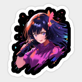 hoshino anime fanart Sticker